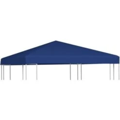 Copertura Superiore Per Gazebo 310 G/m² 3x3 M Blu VidaXL
