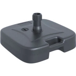 Outsunny Base Per Ombrellone Riempibile Con Acqua E Sabbia HDPE 46x45x26cm