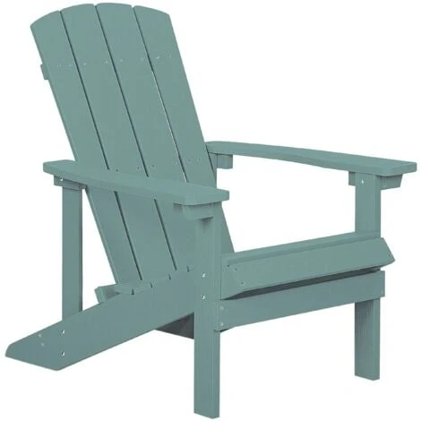Sedia Da Giardino Turchese Adirondack