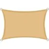 Vela Ombreggiante Tenda Da Sole Telo TRAMONTI Colore ECRU' Rettrangolare 4x6 M