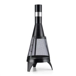 Blumfeldt Volantis Bracere A Legna 360° Camera Di Combustione Ø45 Cm Lamiera D'a