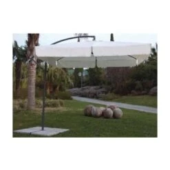 Telo Ricambio Ombrellone A Braccio Acciaio Almeira Mt 2,5x2,5 Beige