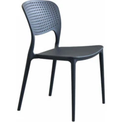 Sedia In Polipropilene Plastica Di Alta Qualità Di Design Per Interno E Giardino Stile Moderno Per Sala Da Pranzo, Cucina