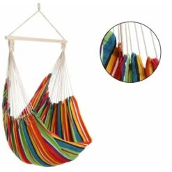 Detex Amaca Sospesa Traspirante 150 Kg Per Interno O Esterno Gioardino O Balcone Colorato