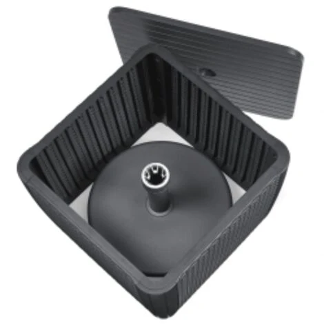 Tavolino Da Giardino Luzon Plus Con Foro Ombrellone Grafite Keter - immagine 5