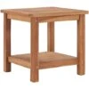Tavolino Da Caffè 45x45x45 Cm In Legno Massello Di Teak VidaXL