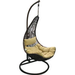 AMACA NIDO ACCIAIO CON CUSCINO ECRU' MIRADA