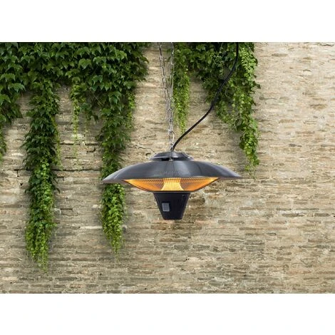 Riscaldamento Elettrico Da Esterno Alluminio Argento Kaba - immagine 2