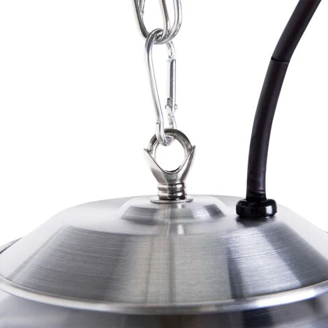 Riscaldamento Elettrico Da Esterno Alluminio Argento Kaba - immagine 4