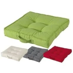 Cuscini Cuscino Per Sedie Living 50x50x10h Arredo Casa Giardino Esterno Colore: Ecru'