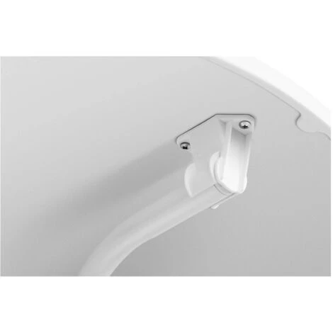 Tavolo Da Bar Pieghevole Tavolino Altro Da Bistro Chiosco Rotondo Ø 70 Cm Bianco - immagine 3