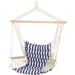 Sedia Sospesa Con Braccioli In Legno Poltrona Da Appendere Per Giardino 120 Kg