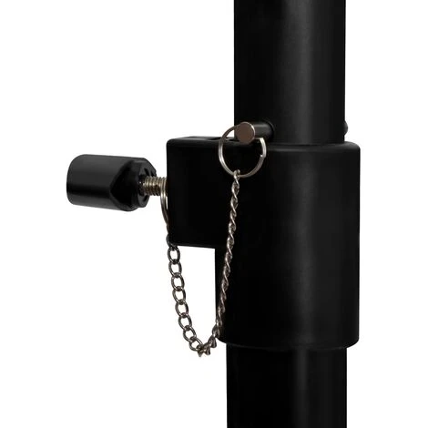 VONROC Treppiede - Supporto Da Pavimento. Telescopico Ed Estendibile 110-180cm. Leggero E Robusto. Nero Opaco - immagine 5