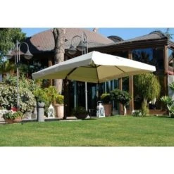 Ombrellone Senso Flap 3x4 Mt Struttura Alluminio Col. ECRU Orientabile 360 MO430