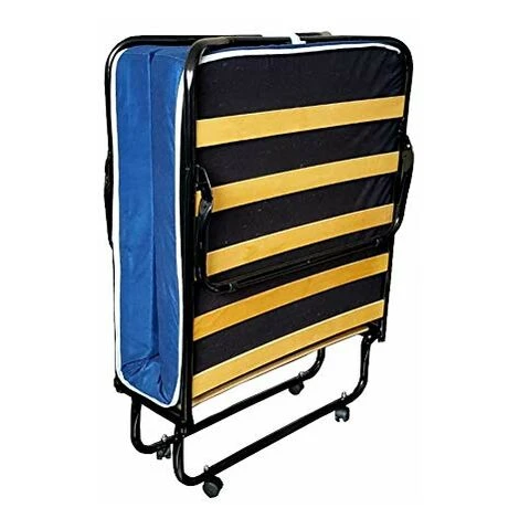 BRANDINA Pieghevole Con Materasso Singolo Spesso 10cm, Comoda E Robusta