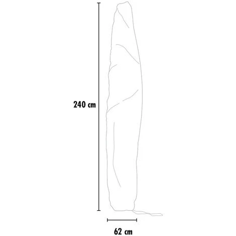 Sacca Fodera Copertura Ombrellone Palo Decentrato Centrale Universale - immagine 2