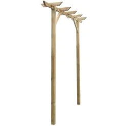 Nova Pergolato Da Giardino In Legno Vari Dimensioni Dimensioni : 200x40x205 Cm