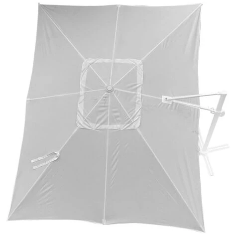 San Marco Telo Di Ricambio Per Ombrellone 4x3 Mt A 8 Stecche - immagine 2