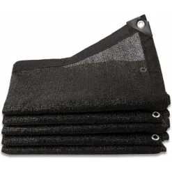 Kueatily Ombra Net 8 Pin Ombra 80% Rafforzare Addensare Ombra Vela, Rete Antivento Serra Con Occhielli, Per Copertura Piante/Serra/Giardino/Pergola(3x6m)