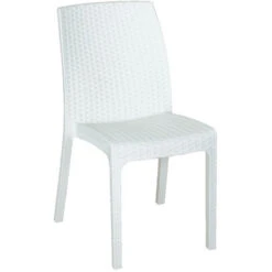 SEDIA VIRGINIA CM 47X59X86H BIANCA