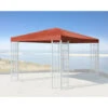 Tetto Di Ricambio Per Gazebo Rank 3x3m Rosso-arancio
