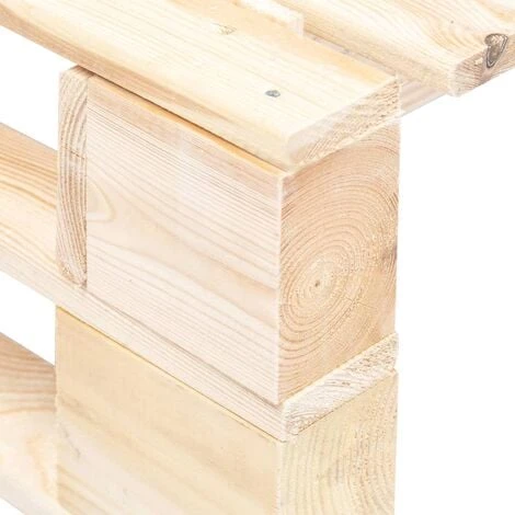 Ottomana Da Giardino Con Pallet In Legno - immagine 4