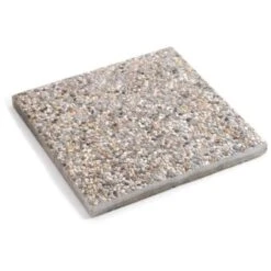 Piastra Base Cemento Ombrellone Giardino Mattonella Basamento 50x50