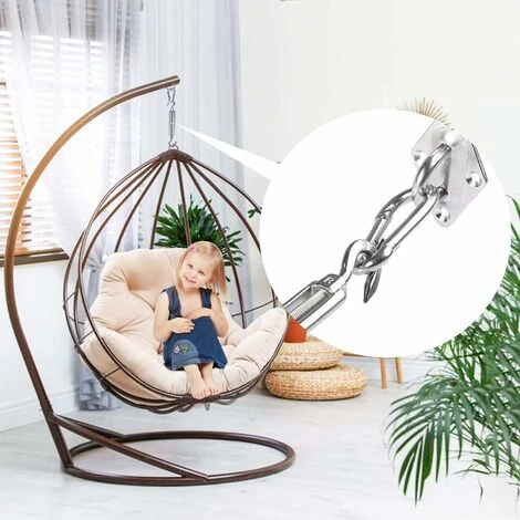 Shade Sail Fixing Kit, Stainless Shade Sail - Per L'installazione Sicura Di Baldacchini Quadrati E Triangolari - immagine 5