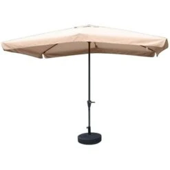 MAURY'S OMBRELLONE DA GIARDINO RETTANGOLARE 3 X 2 MT COLORE ECRÙ
