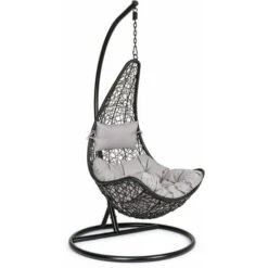 POLTRONA SOSPESA SINGOLA AMIRANTES NERA PZ