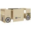 Set Tavolo E Sedia Per Bambini 3 Pz Auto Fuoristrada In MDF VidaXL