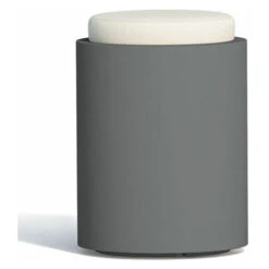 Pouf Contenitori Per Esterno Con Cuscino In Ecopelle