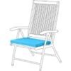 Gardenista Cuscini Per Sedie Da Giardino, Cuscini Per Sedie Da Giardino Resistenti All'acqua Con Fodere Rimovibili Facili Da Pulire, Turchese