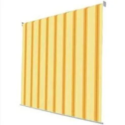 TENDA DA SOLE A CADUTA BALCONE CON CATENA CATENELLA 2 X 2,5 MT BEIGE/OCRA 119ve