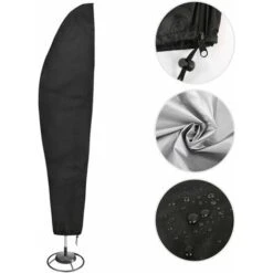 Copertura Per Ombrellone Per Ombrellone Da 2 A 4 M 265 Cm.