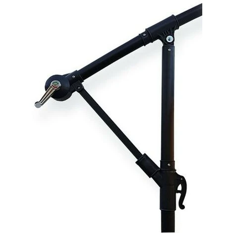 Ombrellone Da Giardino Decentrato 3 Mt Apollo San Marco Ombrellone Ecru E Palo Scuro Ombrellone Ecru E Palo Scuro - immagine 2