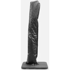 Copertura Per Ombrellone 3x4m St Jean De Luz, Pyla, Wimereux E Antibes - Nero - Con Cerniera E Asta