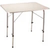 Tavolino Pieghevole E Regolabile In Altezza 80x60 Per Campeggio Spiaggia Mare Piscina Giardino
