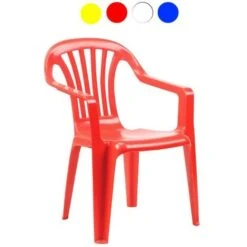 SEDIA RESINA BRACC.BABY ALTEA BLU PROGARDEN