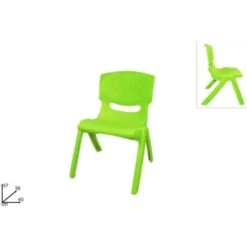 Sedia Bimbo Grande Verde Chiaro