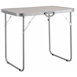 TAVOLO Tavolino Da PICNIC In ACCIAIO 80X60X70H Cm PIEGHEVOLE PAPILLON