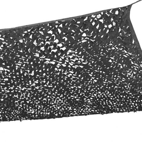 Velo D'ombra Rettangolare Design Mimetico 3x4 M Grigio - immagine 2