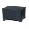 Tavolino Basso Con Contenitore Porta Cuscini Per Giardino Ed Esterni Bar Ed Hotel Raffaello
