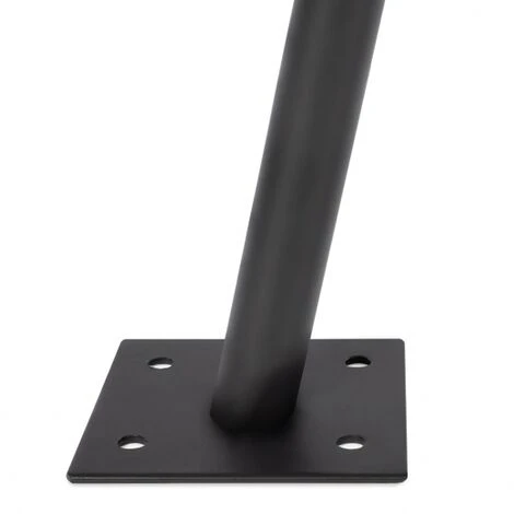 Set Di 2 Pali Per Vele Ombreggianti H.220 CM Con Pali E Basi In Acciaio - immagine 3