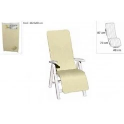 Cuscino Per Sdraio Capri Beige