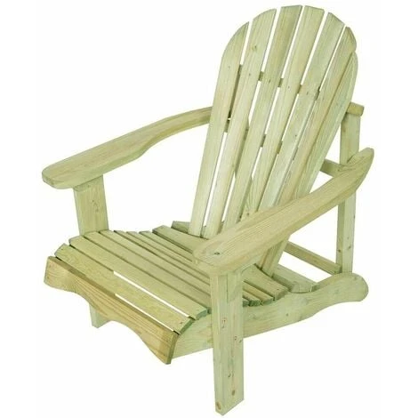 Sedia Da Giardino In Legno RELAX Tipo Adirondack - Spessore 30 Mm - immagine 4