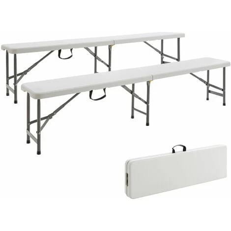 AREBOS Panchine Pieghevoli Panche Birreria