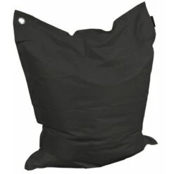 Cuscino Grande A Tinta Unita Maxi Nero