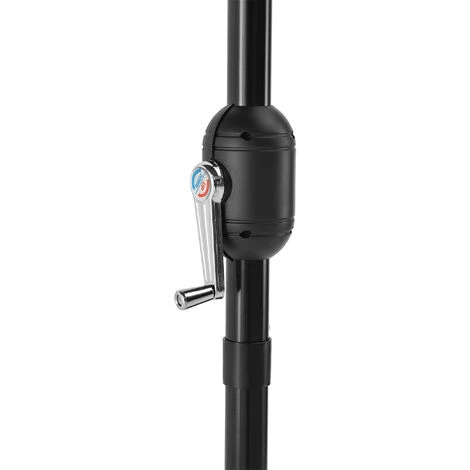 Nova Ombrellone A Mezzaluna Ø300cm Con Manovella Per Esterni Resistente Vari Colori Dimensioni : Verde - immagine 4