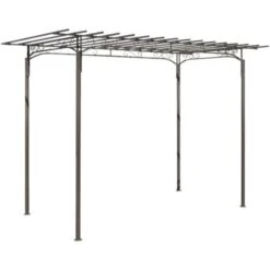 Arco Pergola Da Giardino Per Rose In Acciaio Decorazione Giardino VidaXL